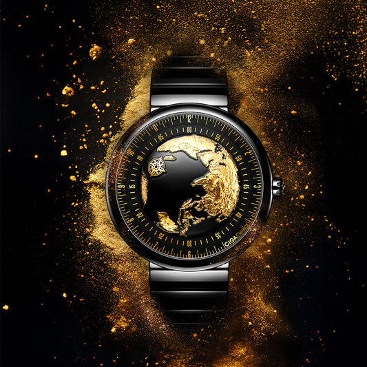 CIGA Design Mechanical Watch Series U Blue Planet - Gilding Version