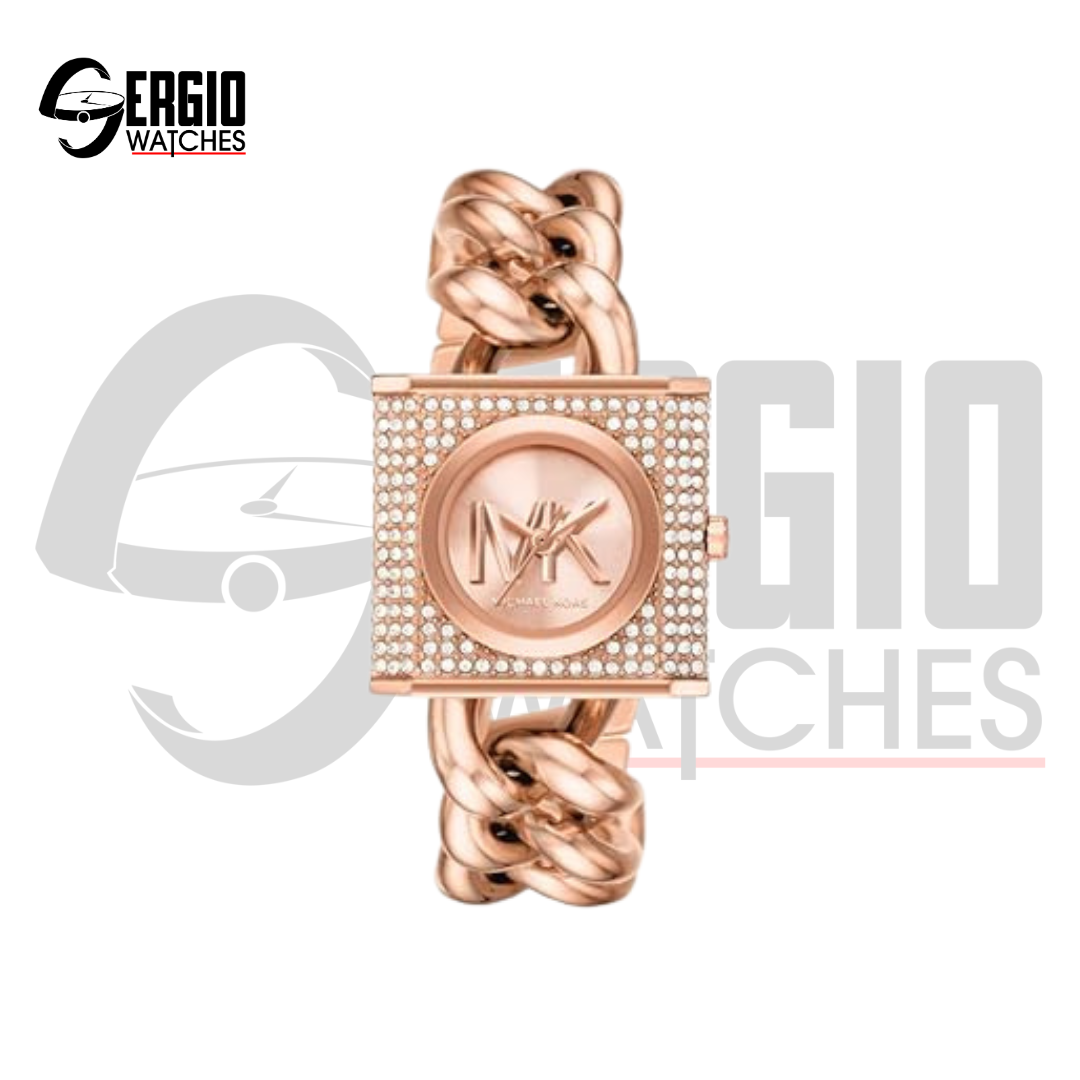 Michael Kors Chain Lock Rose Gold Michael Kors Chain Lock Rose Gold