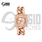 Michael Kors Chain Lock Rose Gold Michael Kors Chain Lock Rose Gold
