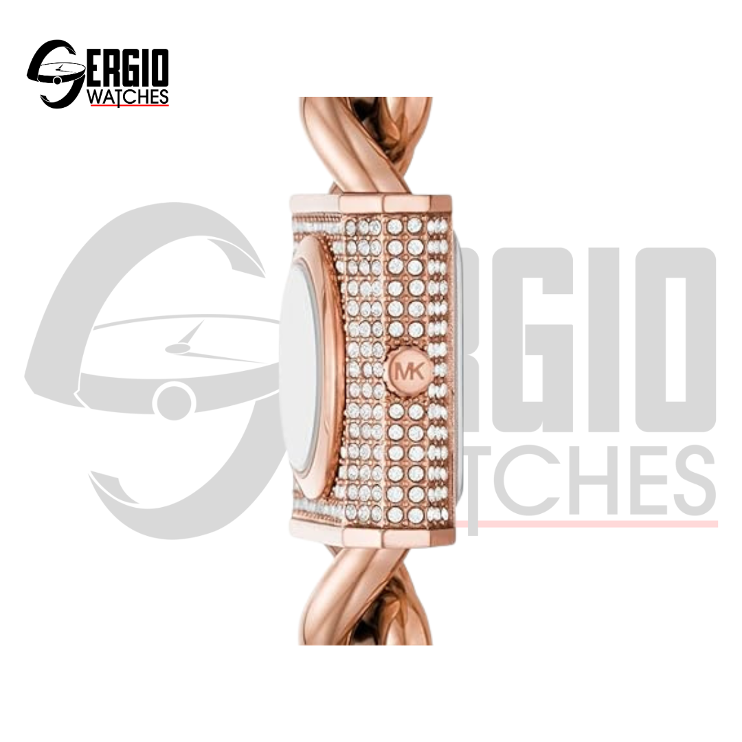 Michael Kors Chain Lock Rose Gold Michael Kors Chain Lock Rose Gold
