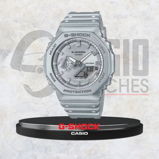 CASIO G-Shock Forgotten Future Metallic Silver Carbon Core