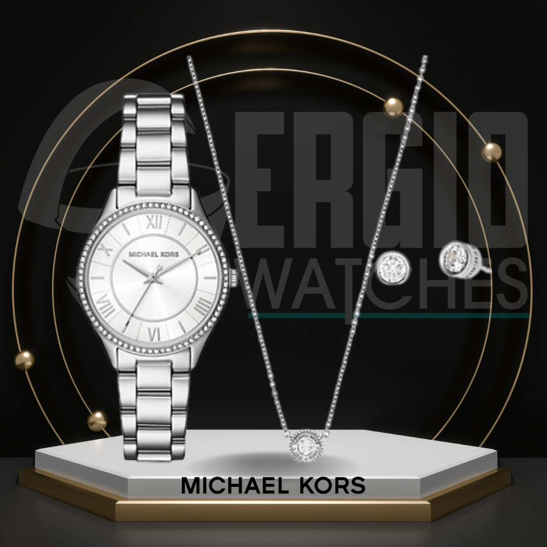 Michael Kors Lauryn Set Silver Michael Kors Lauryn Set Silver