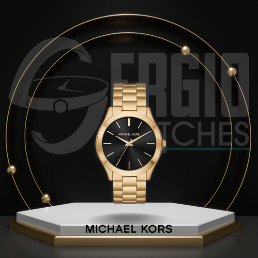 Michael Kors Oversized Slim Runway Gold