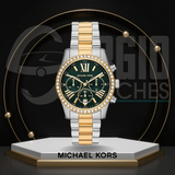 Michael Kors Oversized Lexington Pavé Two-Tone Michael Kors Oversized Lexington Pavé Two-Tone