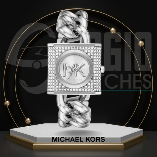 Michael Kors Padlock Mini Silver