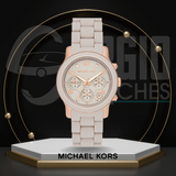 Michael Kors Oversized Runway Two-Tone Michael Kors Oversized Runway Two-Tone
