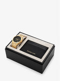 Michael Kors Oversized Slim Runway Watch and Card Case Gift Set Michael Kors Oversized Slim Runway Watch and Card Case Gift Set