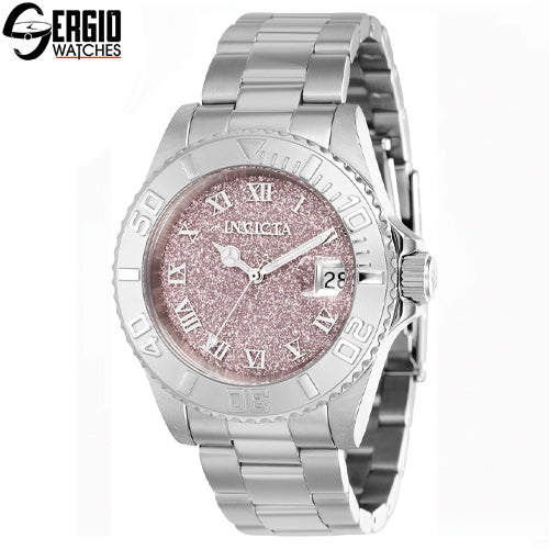 Invicta Angel Aureborne Swiss Ronda 515 Caliber Women’s Watch, 40mm, Steel