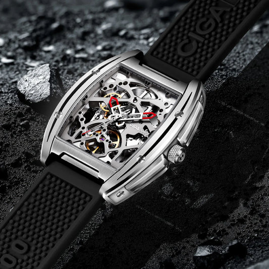 CIGA Design Mechanical Watch Series Z Edge Silver