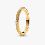 Pandora ME Texture & Stones Ring | 14k Gold plated