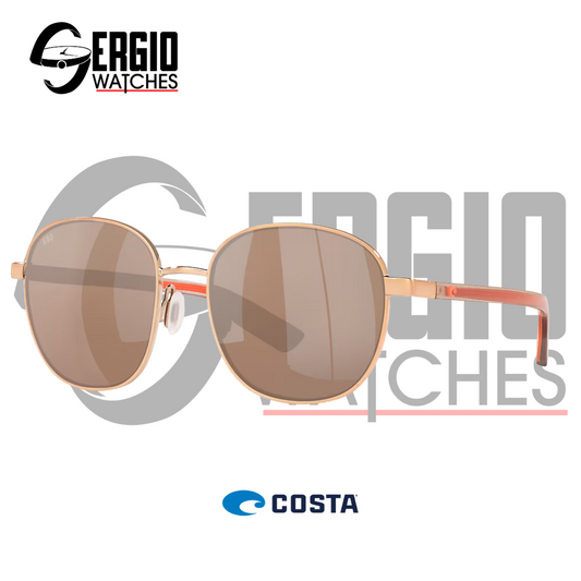 Costa Egret Polarized – Brushed Rose Gold