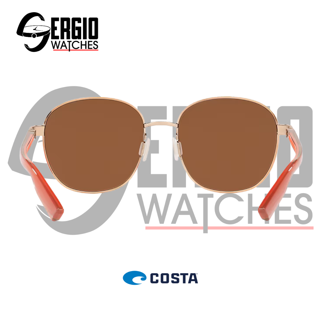 Costa Egret Polarized – Brushed Rose Gold