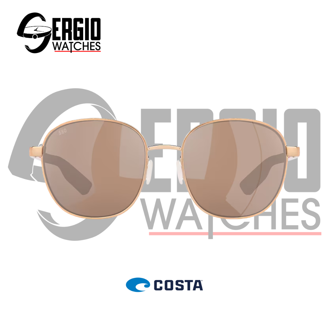 Costa Egret Polarized – Brushed Rose Gold
