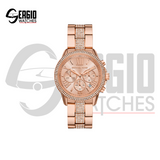 Michael Kors Oversized Brynn Pavé Rose Gold