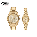 Michael Kors Lexington His and Hers Gold-Tone Set