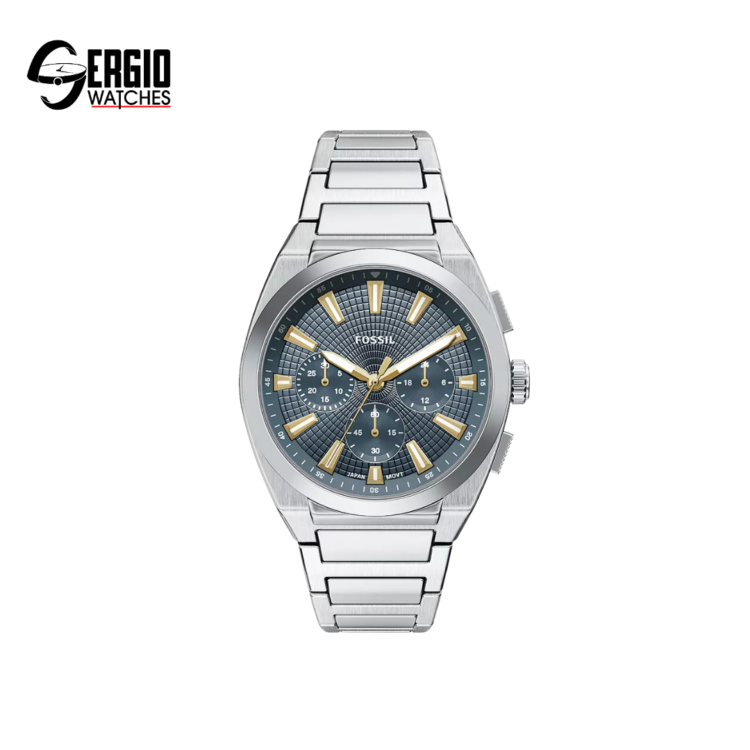 Fossil Everett Chronograph Stainless Steel