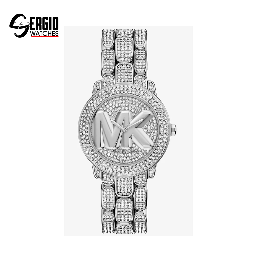 Michael Kors Pavé Phoebe Silver
