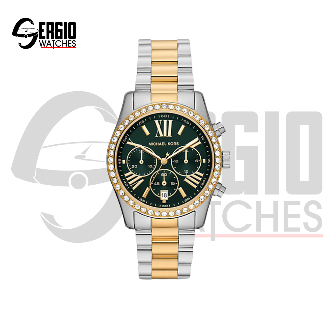 Michael Kors Oversized Lexington Pavé Two-Tone