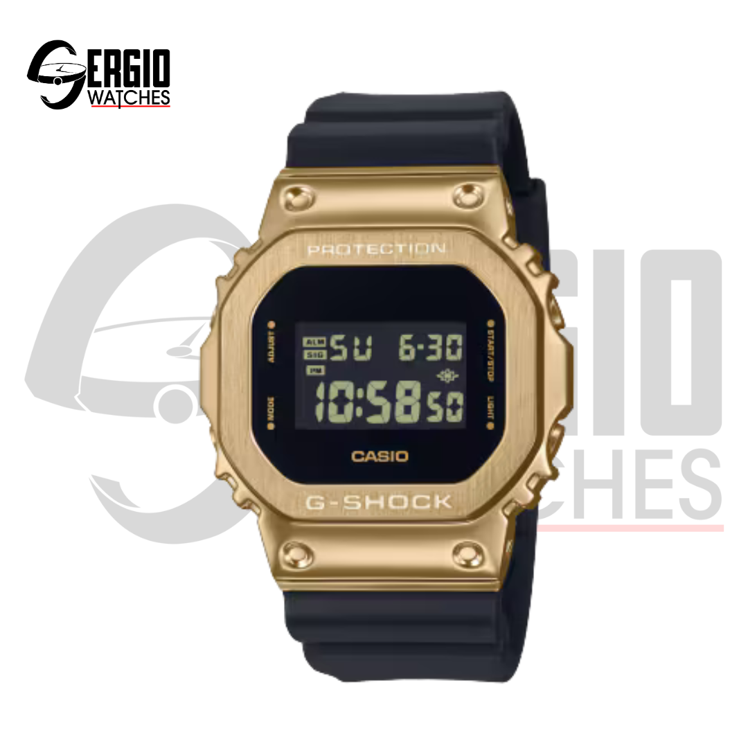 CASIO G-SHOCK Metal Covered Black & Gold