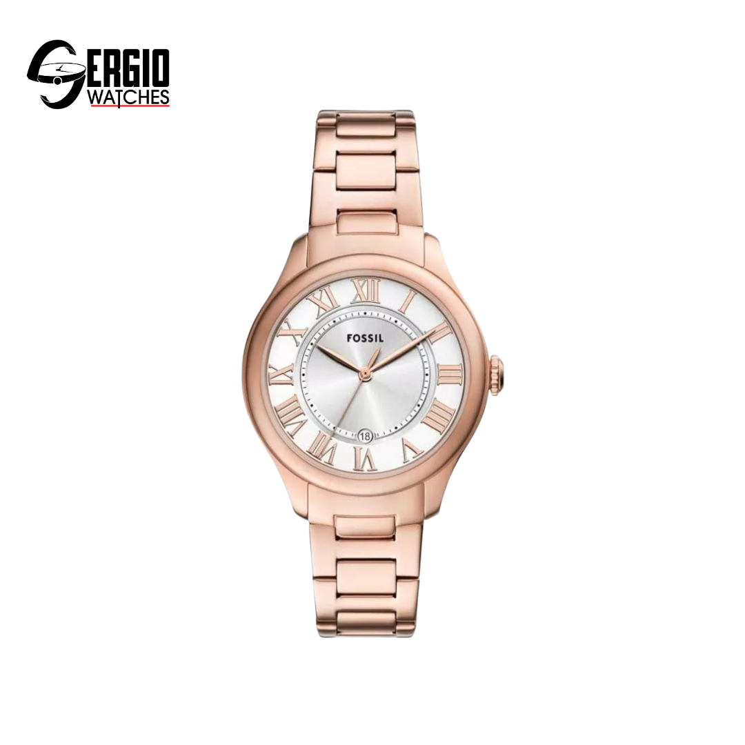 Fossil Gilmore Gold Rose