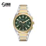 Fossil Everett Chronograph Two-Tone Stainless Steel