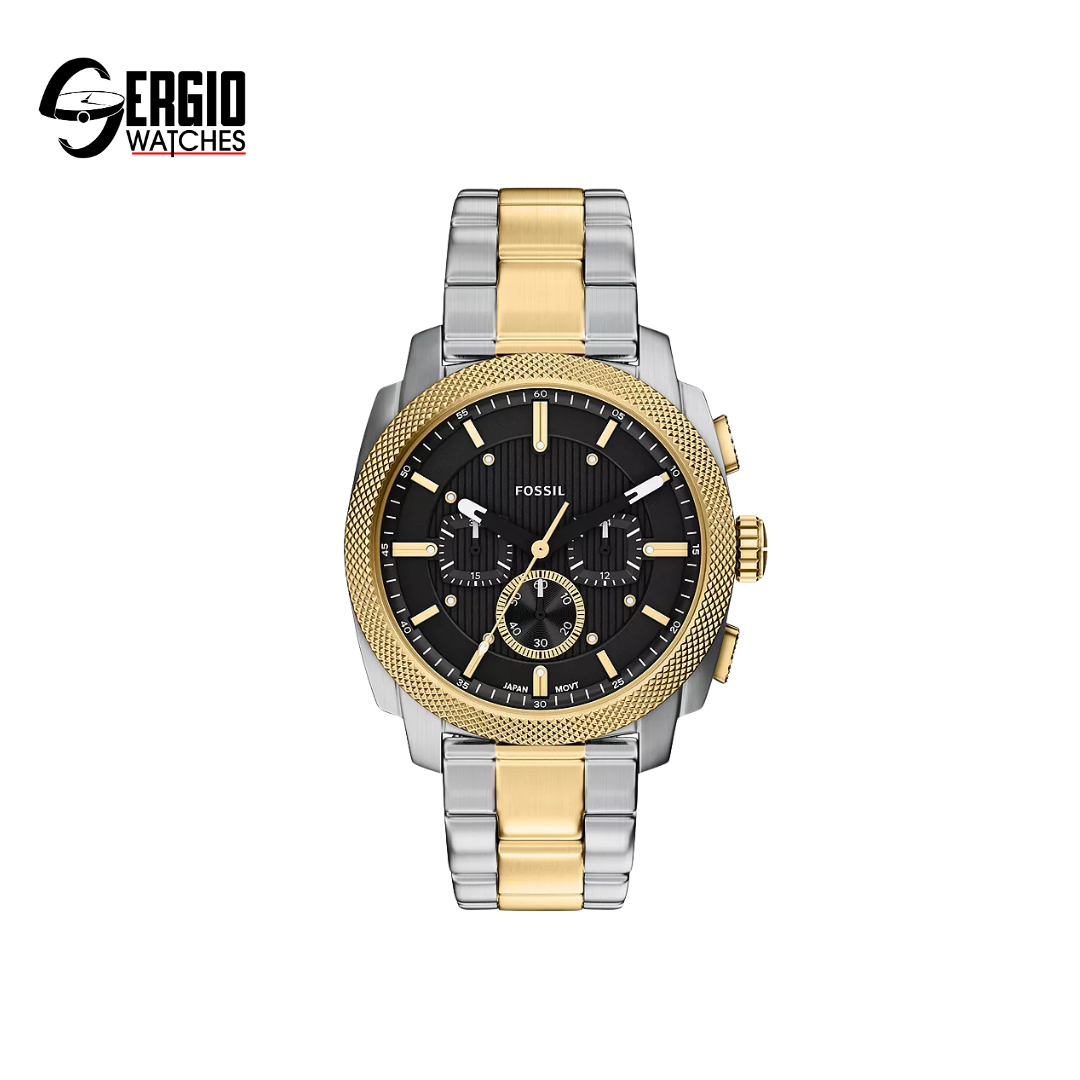 Fossil Machine Chronograph Two-Tone Stainless Steel