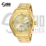 Invicta Grand pro Diver Automatic Gold and Gold