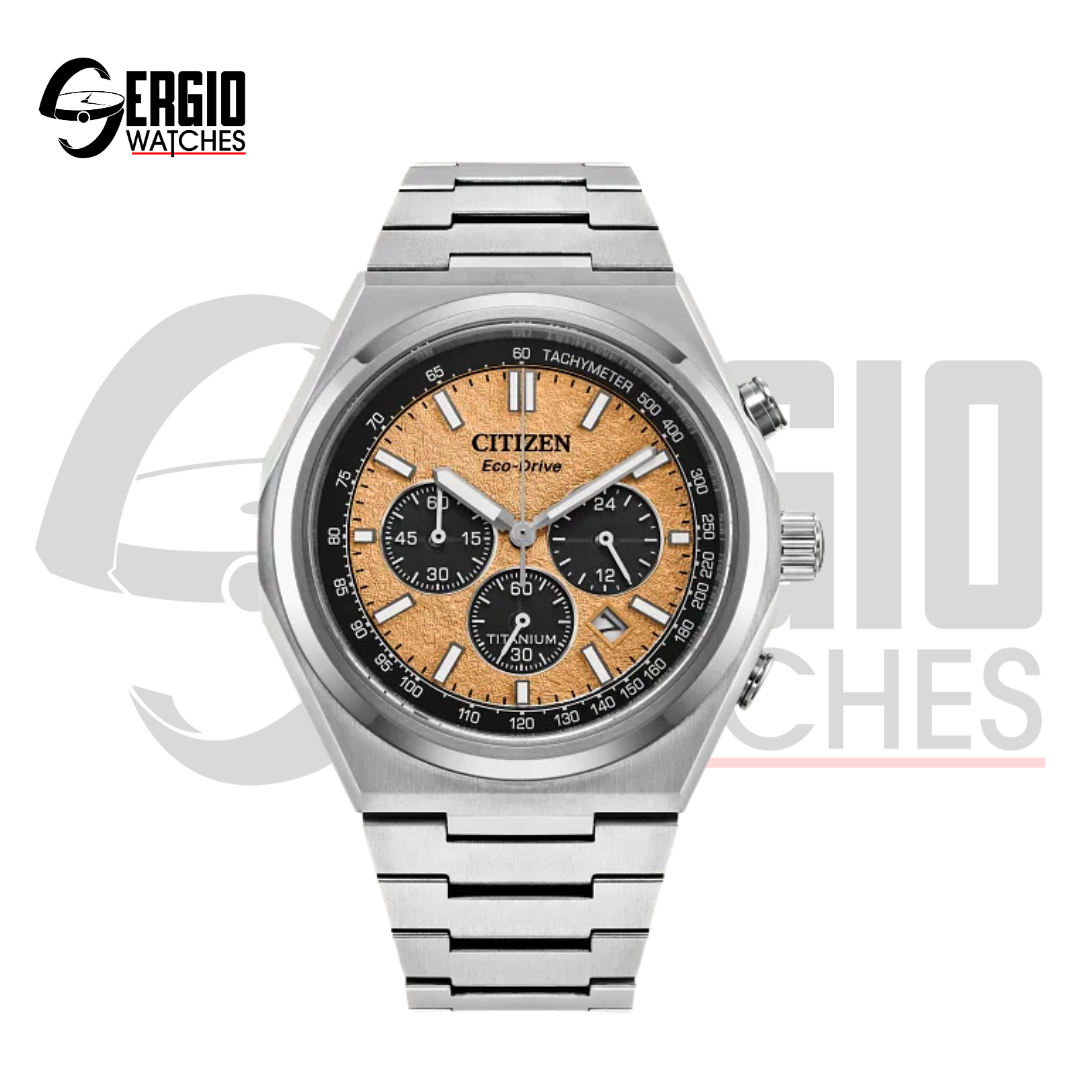 Citizen Zenshin Chrono Salmon Super Titanium