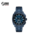 Fossil Machine Chronograph Navy Stainless Steel