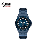 Fossil Blue Dive Navy Stainless Steel