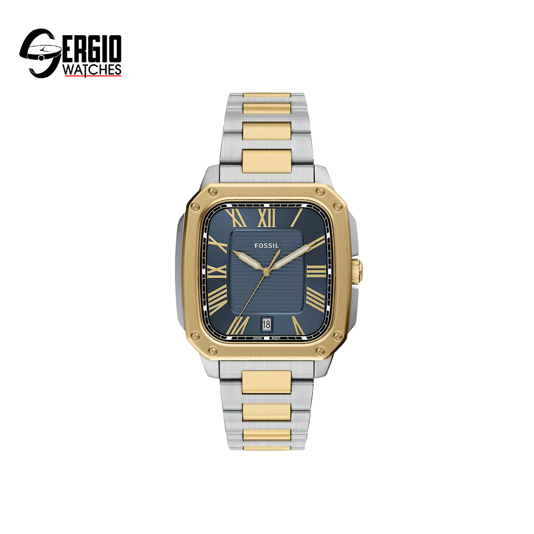 Fossil Crosby Two-Tone Stainless Steel