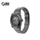 Fossil Everett Automatic Smoke Stainless Steel
