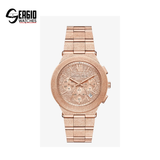 Michael Kors Oversized Billie Frosted Rose Gold