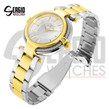Invicta Bolt Women Dual tone silver dial