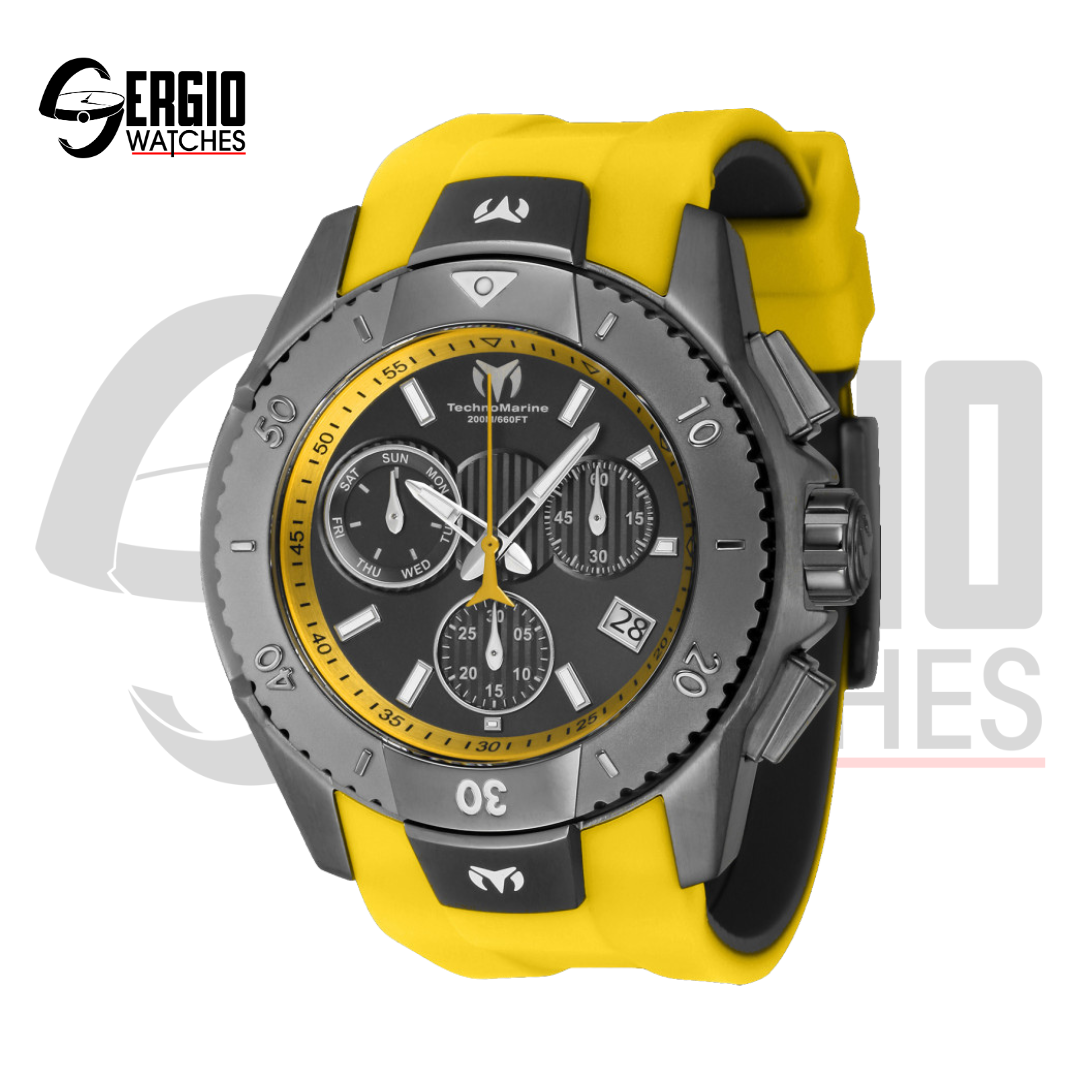 TechnoMarine UF6 Swiss Ronda Z60 Caliber Yellow