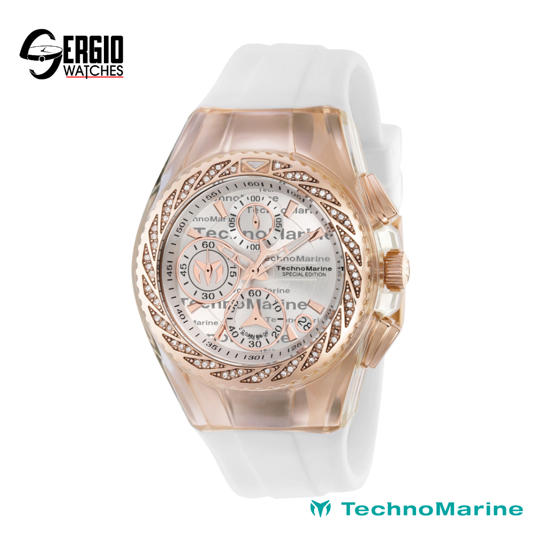TechnoMarine Cruise Glitz Special Edition Gold Rose