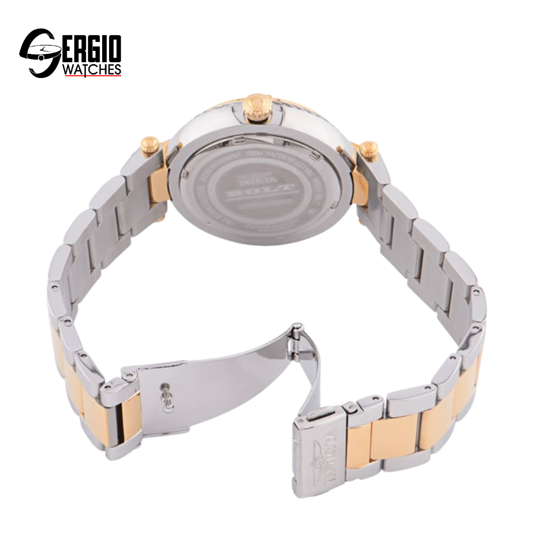 Invicta Bolt Women Dual tone silver dial