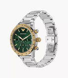 Emporio Armani Mario Chronograph Emerald