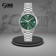 Emporio Armani Mario Chronograph Silver Emerald