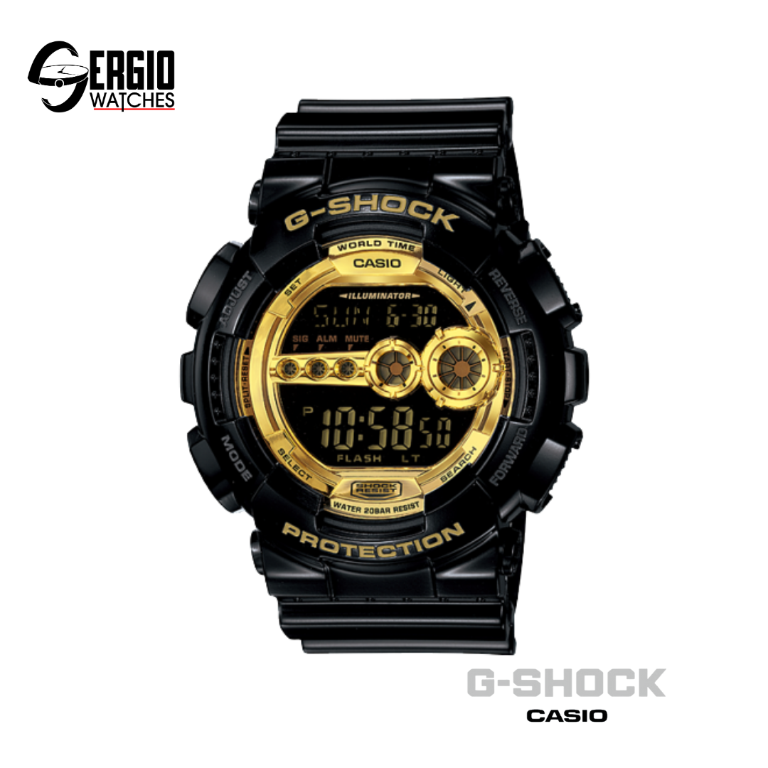 Casio G-Shock Black and Gold