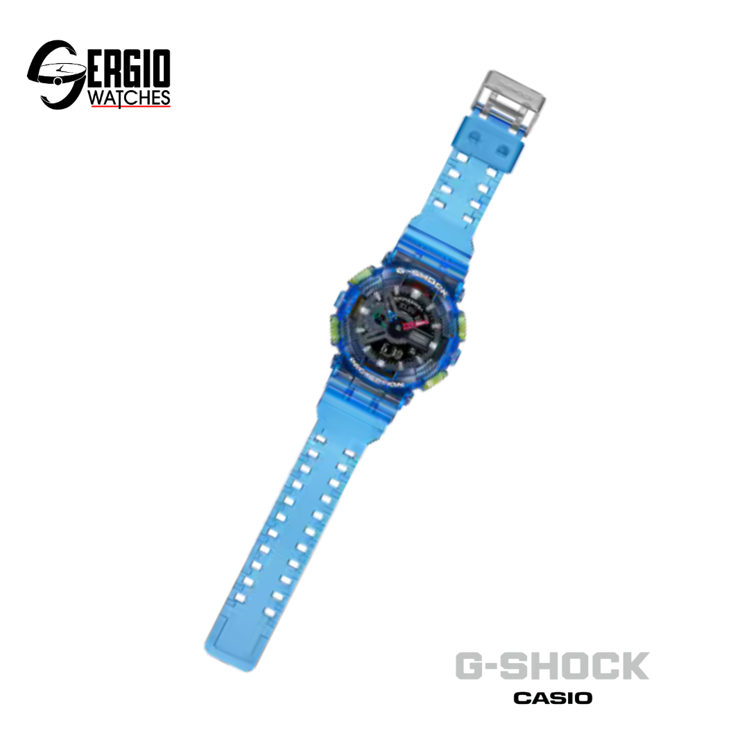 Blue Translucent Casio Casio G-SHOCK Clear Blue – SERGIO WATCHES