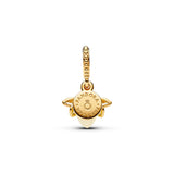 Pandora Glow-in-the-dark Firefly Dangle Charm  | 14k Gold plated