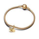 Pandora Glow-in-the-dark Firefly Dangle Charm  | 14k Gold plated