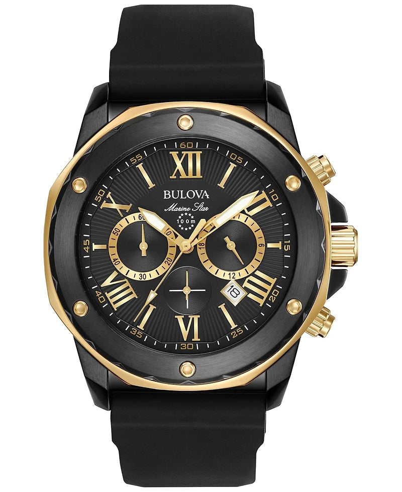 Bulova Marine Star Gold