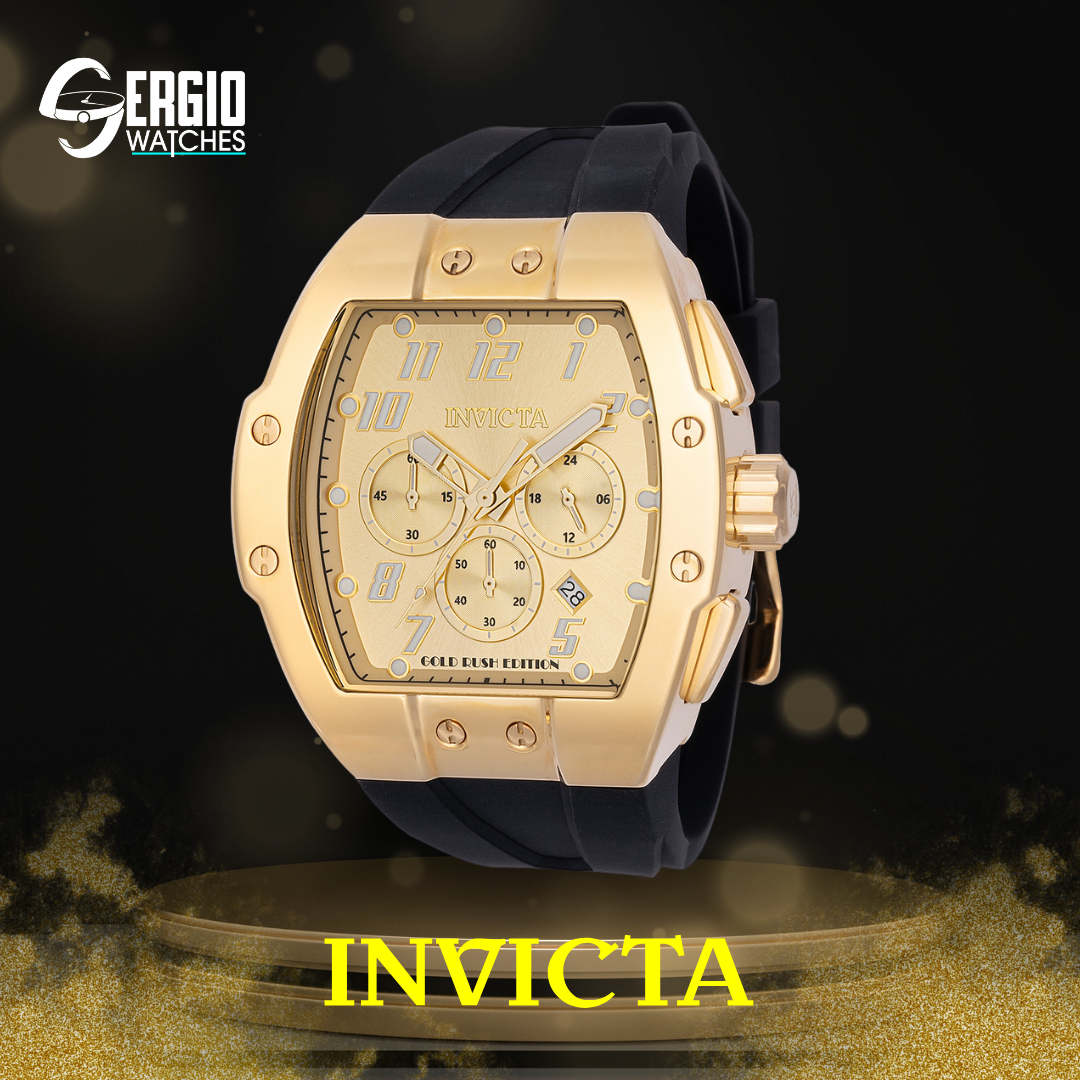 Invicta Racing Gold Rush Edition Black