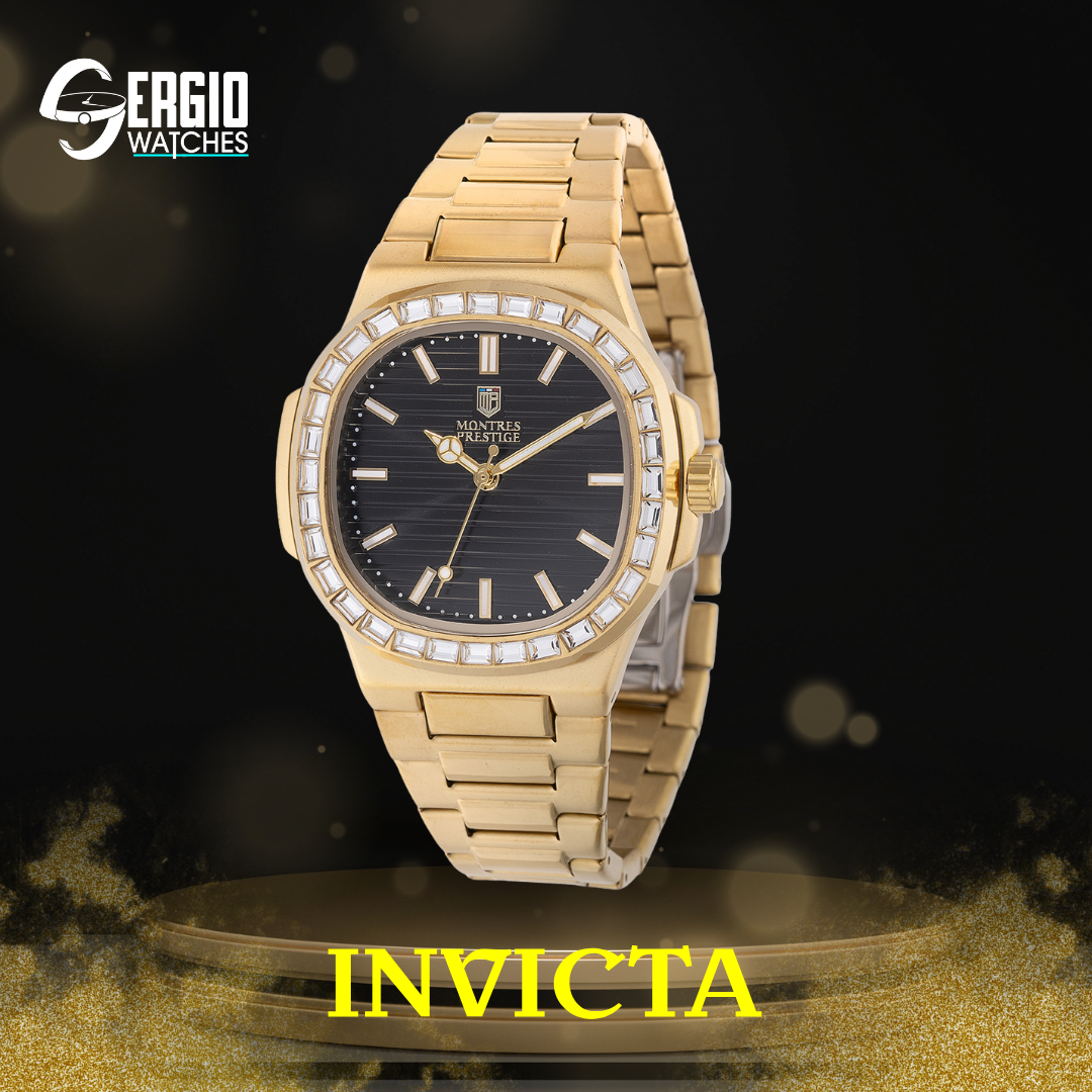 Montres Prestige X Invicta Black Dial