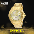 Invicta Grand pro Diver Automatic Gold and Gold