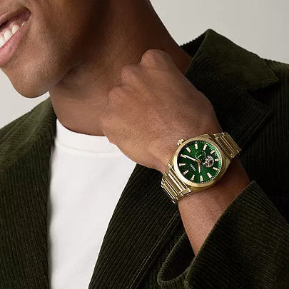 Fossil Everett Automatic Gold-Tone Stainless Steel