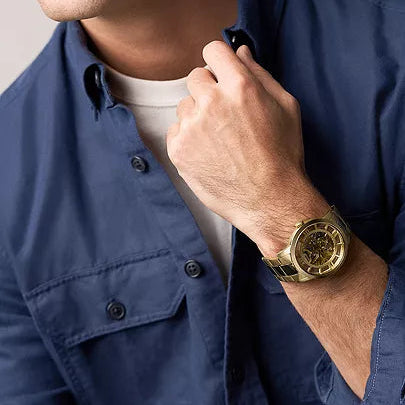Fossil Townsman Automatic Gold-Tone Stainless Steel
