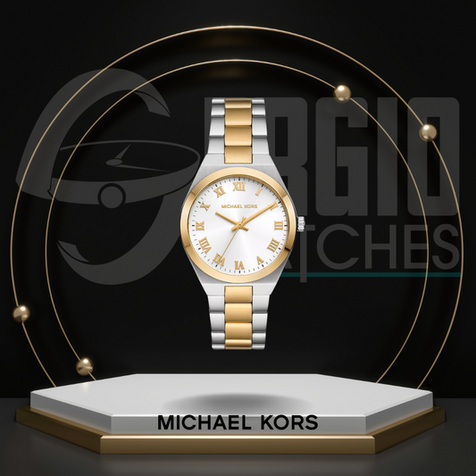 Michael Kors Lennox two-tone